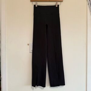 Girlfriend Collective Black Split Leg Pants
